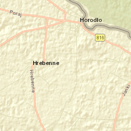 Horodło Street Map