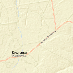 Kozlovka Street Map