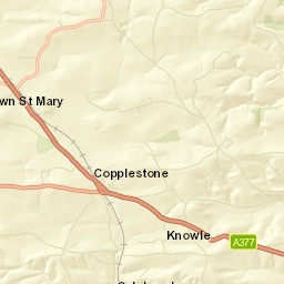 Copplestone Street Map