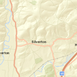 Silverton Street Map