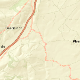 Bradninch Street Map
