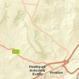 Honiton Street Map