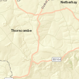 Attisham Lane, Bridport, Dorset DT6, UK Street Map