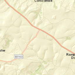 Kingcombe Road Beaminster Dorset DT8 Street Map