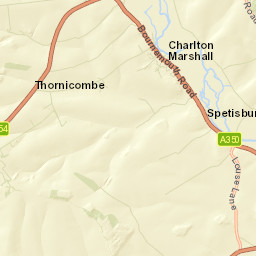Charlton Marshall Street Map