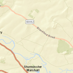 Sturminster Marshall Street Map