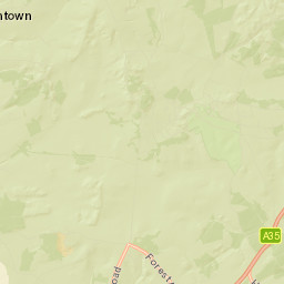 Forest Road, New Forest National Park, Burley Street Map
