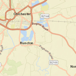 Chichester Street Map
