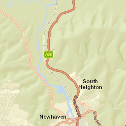 Newhaven Street Map