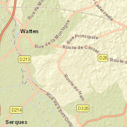 Watten Street Map
