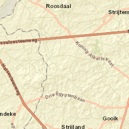 Gooik Street Map