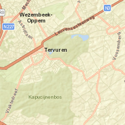 Tervuren Street Map