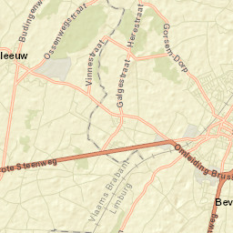 Zoutleeuw Street Map