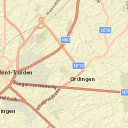 Sint-Truiden Street Map