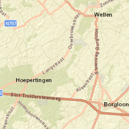 Borgloon Street Map