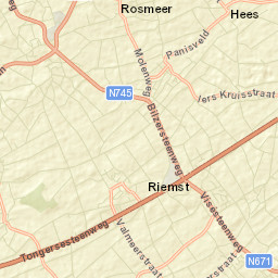 Riemst Street Map