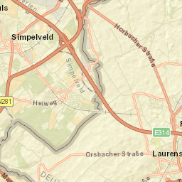 Bocholtz Street Map