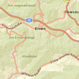 Neunkirchen Street Map