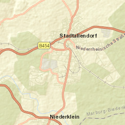 Niederklein Street Map