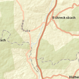 Schrecksbach Street Map