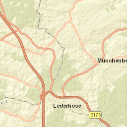 Münchenbernsdorf Street Map