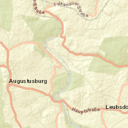 Augustusburg Street Map