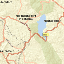Frauenstein Street Map