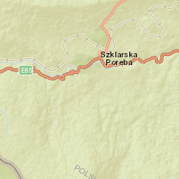Szklarska Poręba Street Map