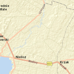 Nielisz Street Map
