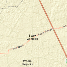 Stary Zamość Street Map