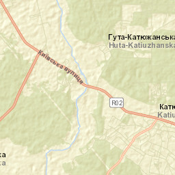 Katyuzhanka Street Map