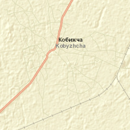 Kobyzhcha Street Map