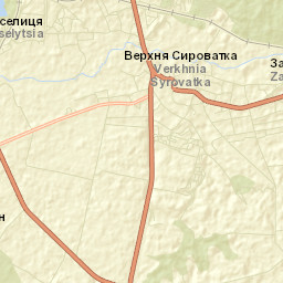 Verkhnya Syrovatka Street Map