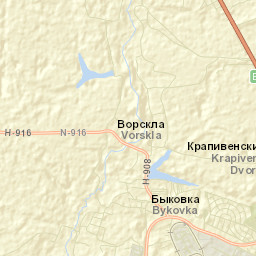 Yakovlevskiy Rayon Street Map