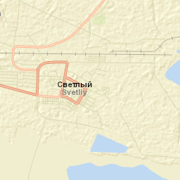 Svetlyy Street Map
