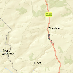 2 Winscott Cottages, Holsworthy, Devon Street Map