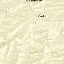 Devon Street Map