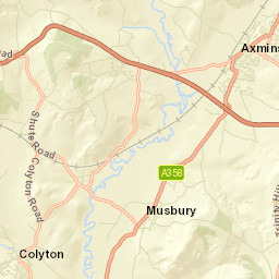 Axminster Street Map