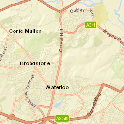 Broadstone Street Map