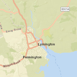 Lymington Street Map