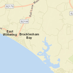 East Wittering Street Map