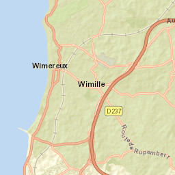 Wimereux Street Map