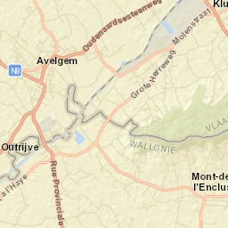 Avelgem Street Map