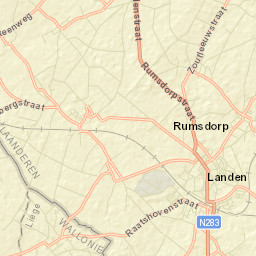 Landen Street Map