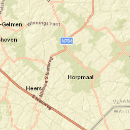 Heers Street Map