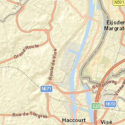 Visé Street Map