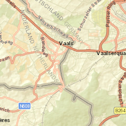 Vaals Street Map