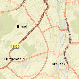Kreuzau Street Map