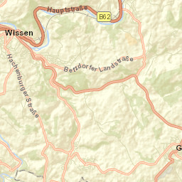 Gebhardshain Street Map