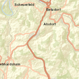 Alsdorf Street Map